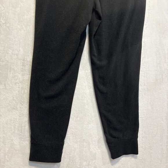 Gaiam Women's Activewear Jogger Pant Size Large Black Fleece Front Pockets Yoga - Picture 9 of 13